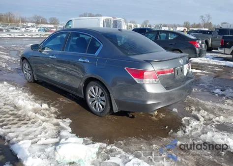 2012 Honda Accord Sdn 3.5 Ex-L/Ex-L from USA, damaged, VIN 1HGCP3F85CA019750